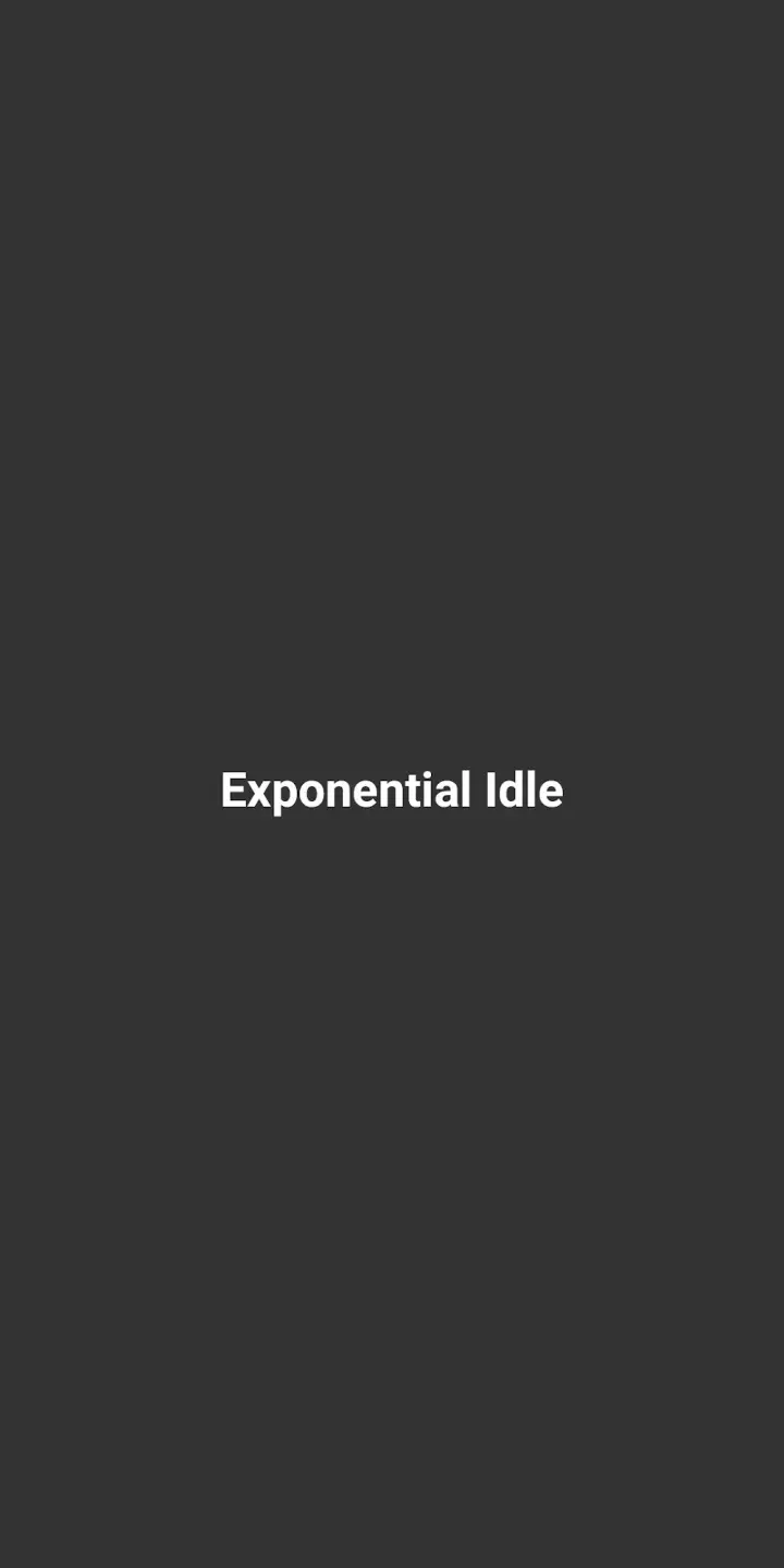Gameplay screenshot of Exponential Idle