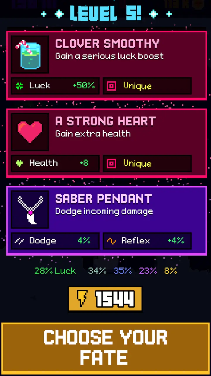 Gameplay screenshot of Flappy Bat: Endless RPG